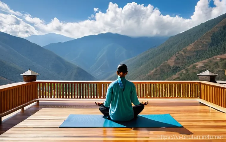 부탄의 주요 리조트 추천 - **Amankora Paro Lodge: Serene Mountain Retreat**
    "A wide-angle shot of a luxurious, minimalist A...